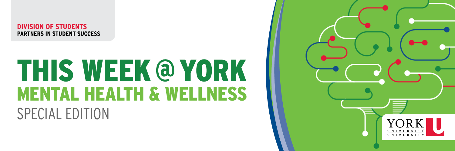 This Week @ York Mental Health Week Banner